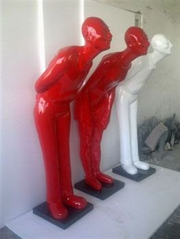 玻璃鋼雕塑展示